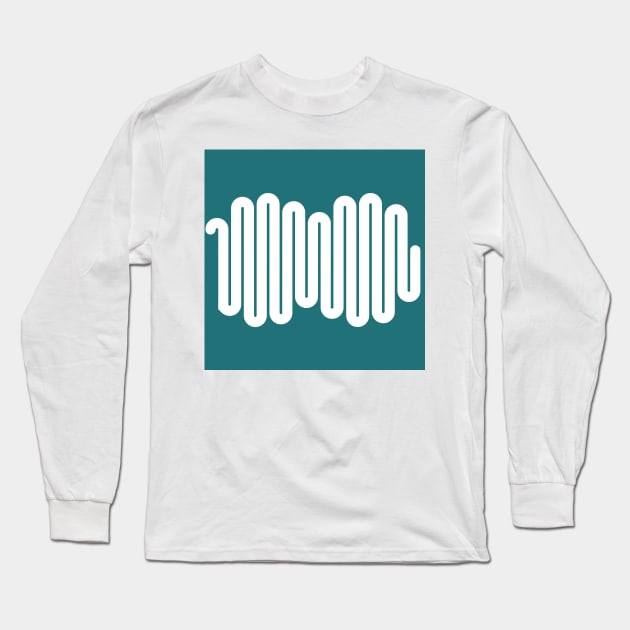 sin wave Long Sleeve T-Shirt by stupidpotato1